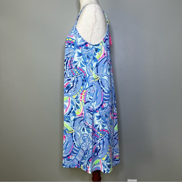 Lilly Pulitzer Margot Dress / Blue Peri Pinch Pinch / SZ S - Picture 5 of 13